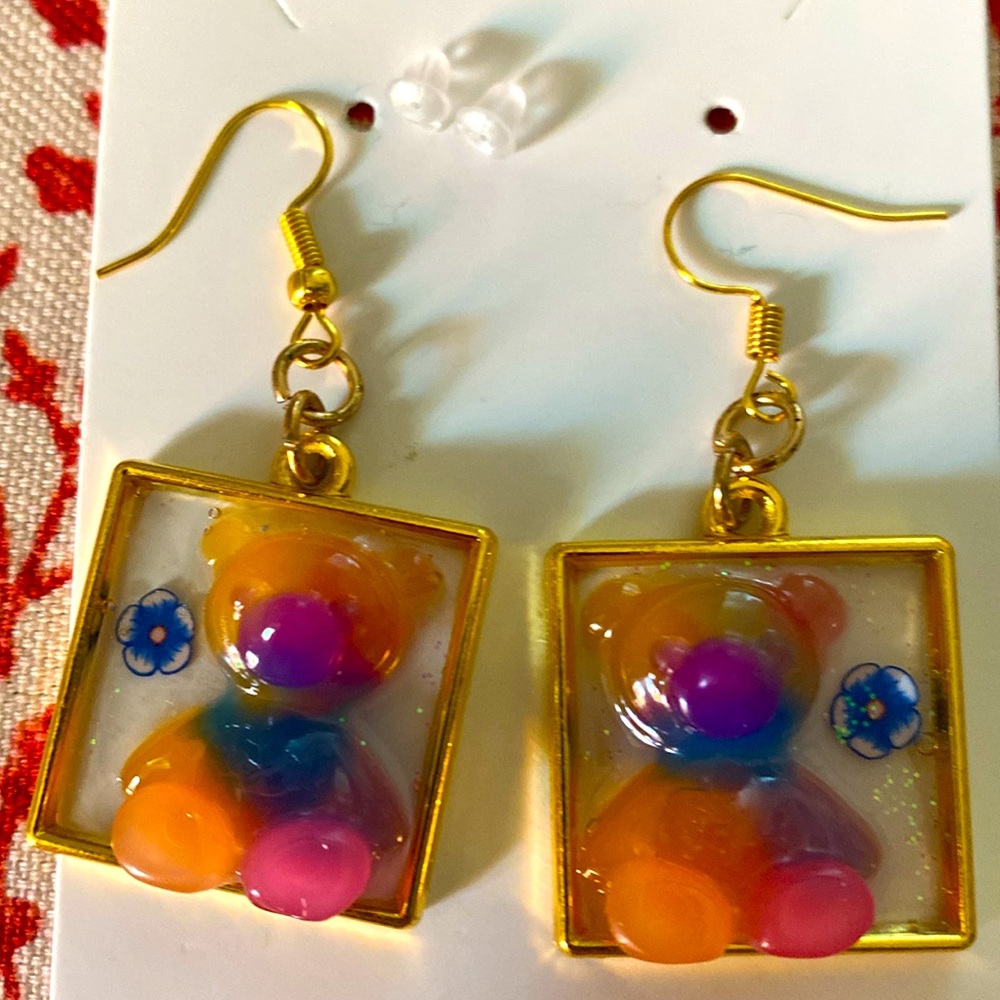 Gummy Bear Earrings